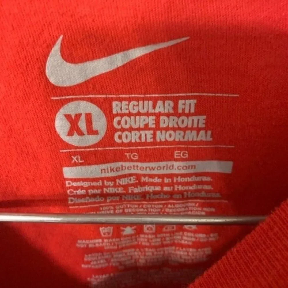 NIKE | red buckeye nation short sleeve tee